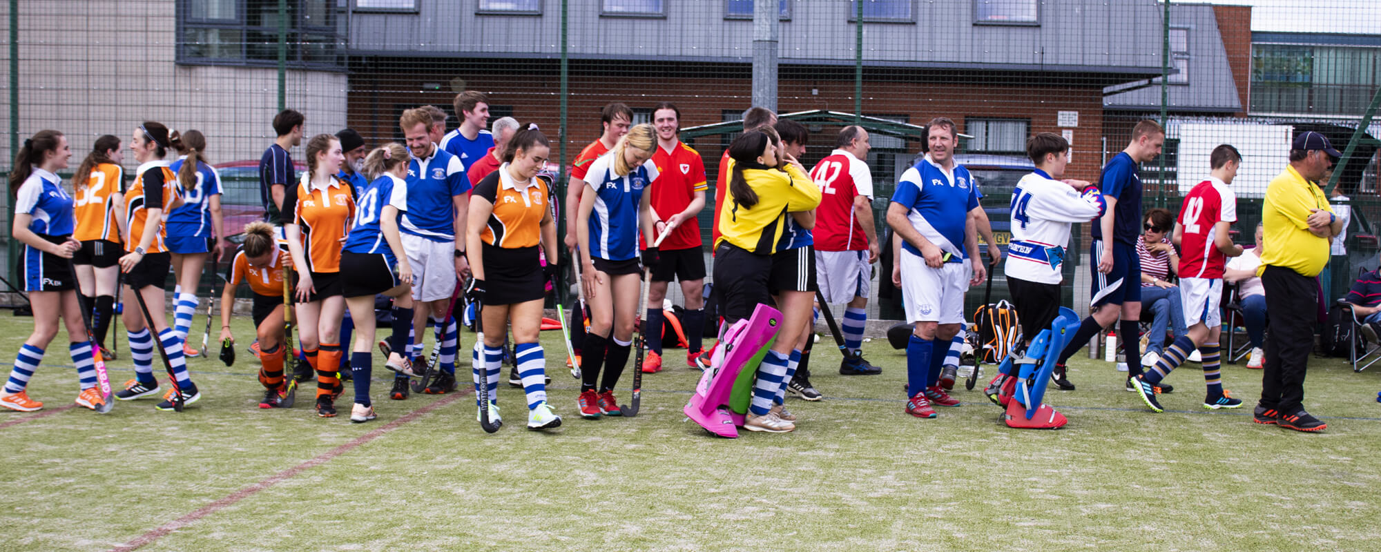 NHHC Northop Hall Hockey Club Team Mens Womens Group Happy